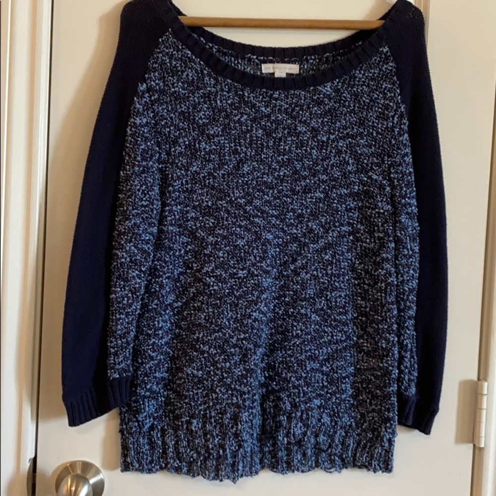 New York & Co. multi shade blue sweater